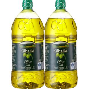 欧丽薇兰橄榄油1.6L*2桶冷榨工艺