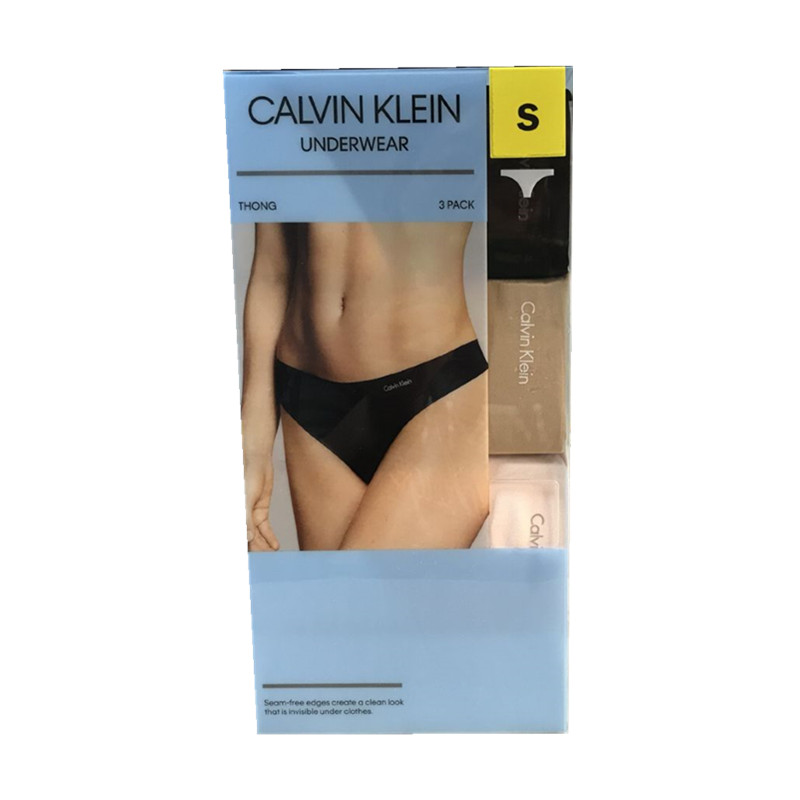 美国Calvin Klein女士三角内裤 纯棉CK内裤女比基尼短裤裤头