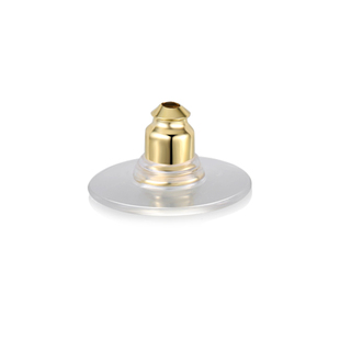 高端小飞碟耳堵硅胶耳帽耳钉后塞防掉超紧睡觉免摘耳饰支撑定型器