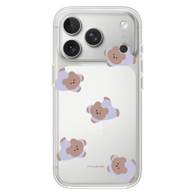 日韩软糖小熊适用苹果17PROMAX情侣15PRO可爱13动漫12卡通14个性iPhone16PROMAX硅胶透明手机壳华为小米vivoo