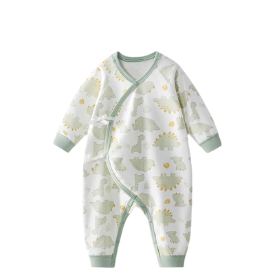 10A级抗菌！宝宝偏襟连体衣！