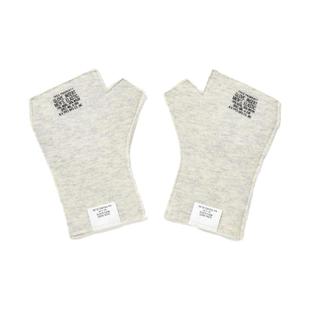 N.HOOLYWOOD FINGERLESS GLOVES 贴标简约纯色羊毛混纺无指手套