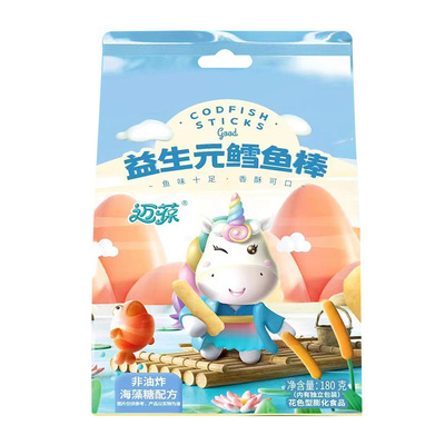 儿童夹心米果棒无蛋奶零食