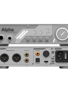 DIGI AESTH Alpha 全功能解码器耳放一体机hifi发烧DAC蓝牙D&A