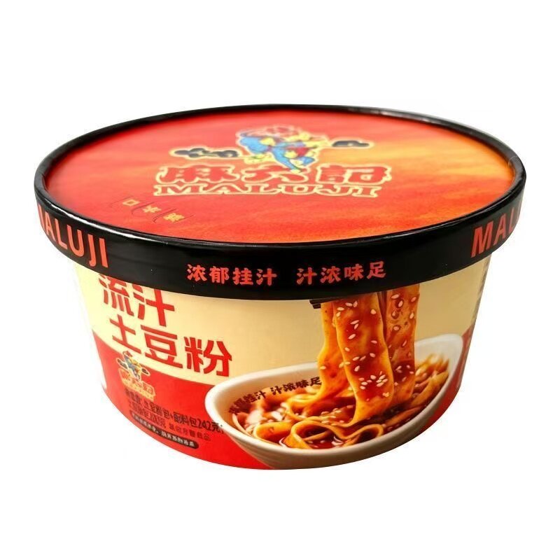 麻六记流汁土豆粉242g桶装冲泡