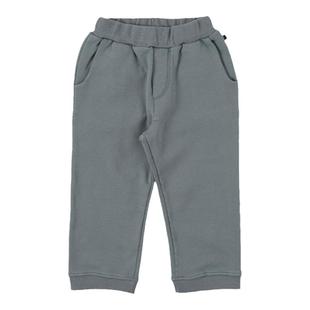 benebene男童纯棉休闲长裤秋冬新款纯色松紧腰柔软舒适高级感裤子