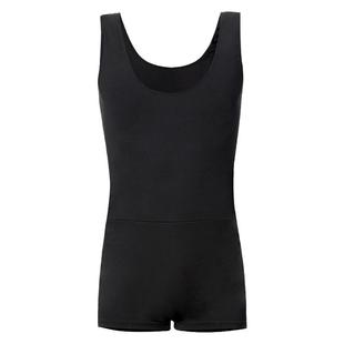 男生舞蹈服体操服男舞蹈形体服男孩芭蕾舞服练功服男士背心连体服
