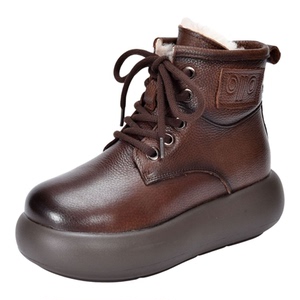 四起哥2025秋冬新款头层牛皮雪地