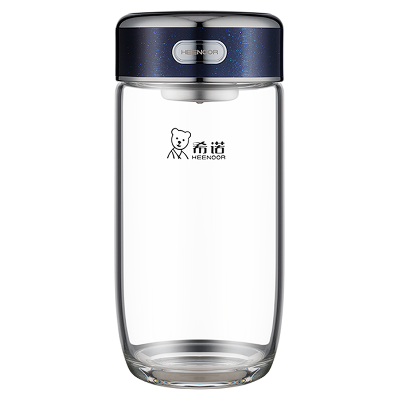 希诺单层鹅蛋杯男士泡茶口杯