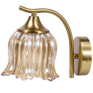 壁灯卧室床头灯2025新款阳台楼梯卫生间复古创意新中式墙壁壁挂灯