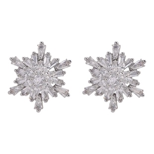 可旋转雪花耳机钻扣夹扣适用于freeclip装饰diy配件高级感耳饰品