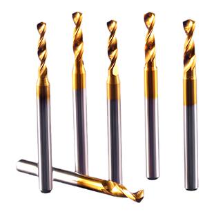 威特钨钢钻头琥珀电路板开孔微型钻头钛涂层PCB钻头合金麻花钻头