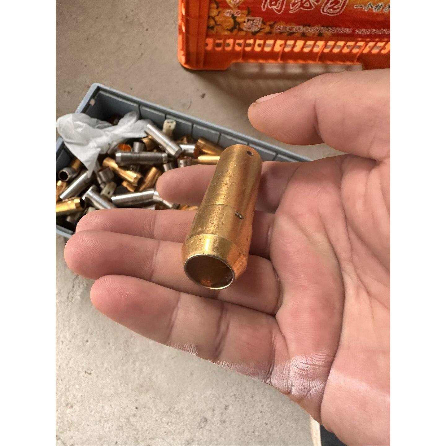 【议价-可维修】奔驰内饰皮革热切割用热辐射罩，表面纯金，一个
