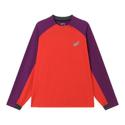 CryingCenter 运动跑步反光拼接圆领半拉链套头衫 哭喊中心