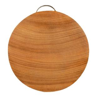 越南切菜板实木厨房家用加厚圆形菜墩子整木商用案板正宗铁木砧板