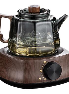 黑茶养生壶多功能家用小型办公室全玻璃新款煮茶器烧水壶花茶壶