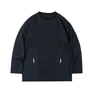 ENshadower隐蔽者复眼-结构拼色长袖速干T恤吸汗透气运动休闲上衣