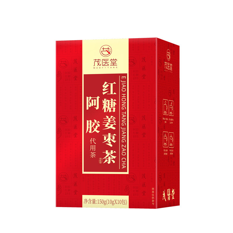 阿胶红糖姜枣茶大姨妈