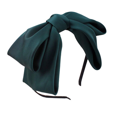 韩版复古发箍百搭外出大蝴蝶结