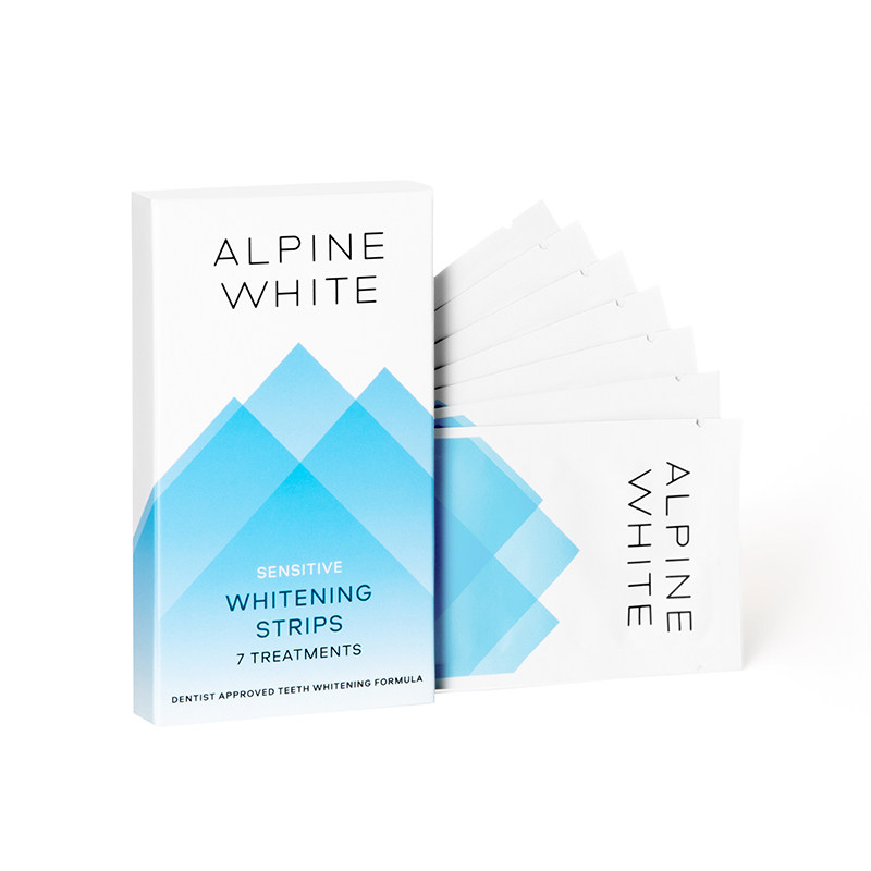 瑞士Alpine White乐瑞白牙贴亮白神器速效炫白牙齿去黄牙去烟渍