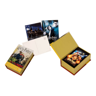 【哈利波特文创】:明信片集/浮雕学院笔记本/神奇水彩/立体书/贴纸 Harry Potter 英文原版电影艺术设定摄影集画册纪念周边可单拍