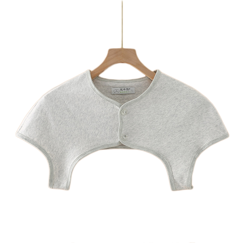 护肩纯棉夏季薄款空调房护肩颈椎坎肩睡觉防寒坐月子肩膀保暖披肩