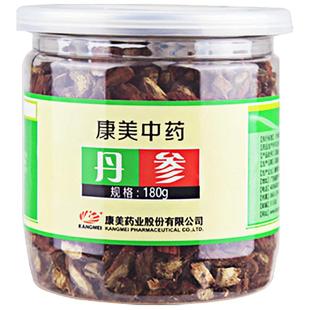 康美 甄选丹参片 180g/瓶装 山东丹参片可搭黄芪当归麦冬中药饮片