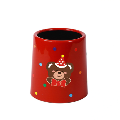 桌面垃圾桶高颜值无盖小号收纳桶