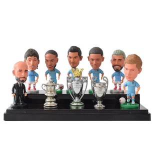 公仔礼物足球手办 梅西C罗明星球员摆件 毕业纪念礼品送男生生日