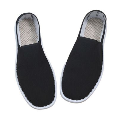 老北京布鞋牛筋底透气西山手工鞋