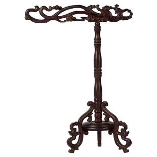 红木笔架毛笔挂大号书法画笔的展示架收纳 实木质简约创意毛笔笔架托文昌笔笔搁 鸡翅木毛笔架子文房四宝摆件