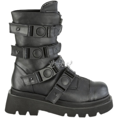 美国代购Pleaser中筒靴