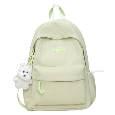 ins小众简约书包初中生大学生上课通勤小背包少女出游洋气双肩包