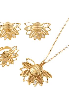 时尚简约首饰品 欧美跨境微镶锆石爱心恶魔之眼吊坠项链