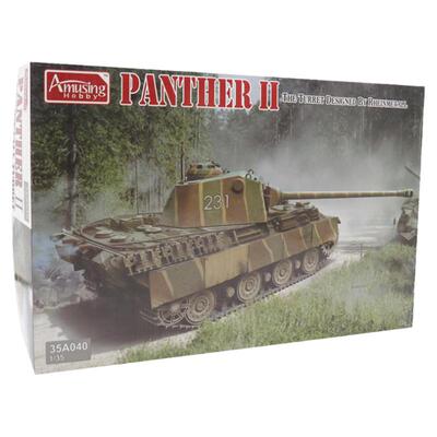 Amusing拼装模型黑豹2中型坦克
