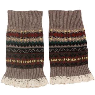 冬季堆堆袜脚踝保暖脚脖子护踝袜套女针织毛线靴套腿套护脚腕袜筒