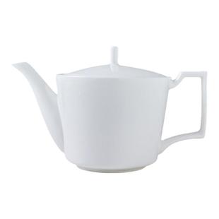 景德镇金边骨瓷茶具套装家用白色简约大号壶茶杯泡陶瓷带盖茶壶