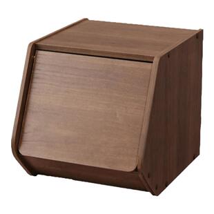 清仓】爱丽思木质收纳柜玩具零食柜整理窄柜卧室书柜储物柜可叠加