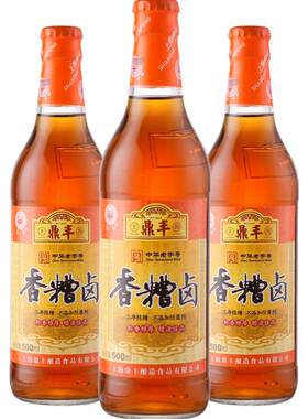 上海卤汁糟卤三年瓶装泡椒卤汁