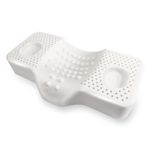 RoyalRoo泰国进口乳胶枕头护颈椎枕头修复专用助睡眠天然橡胶枕头