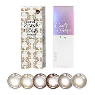 美瞳日抛30片大直径14.5温柔风非离子隐形近视眼镜正品(临期)