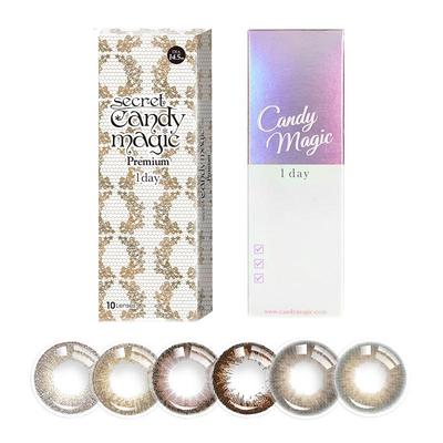 美瞳日抛30片大直径14.5温柔风非离子隐形近视眼镜正品(临期)