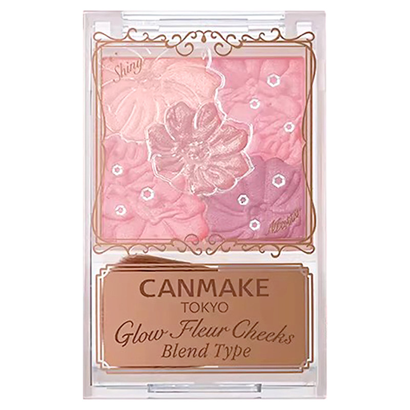 日本canmake/井田花瓣腮红雕花