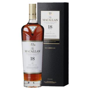 麦卡伦18年单一麦芽威士忌雪莉桶 Macallan700ml原瓶进口洋酒行货