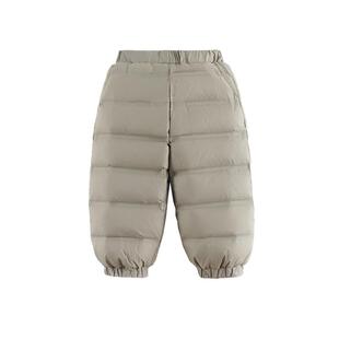 [无缝羽绒裤]马克珍妮男女童超轻保暖羽绒裤 宝宝裤子冬装241576