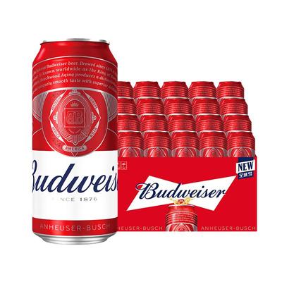 百威经典红罐啤酒450ml*40听