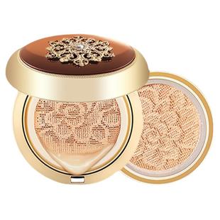 韩国WHOO后天气丹气垫套盒花献保湿提亮脸部修颜粉底霜遮瑕膏包邮