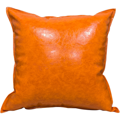 PU皮革油蜡皮皮质沙发抱枕靠垫