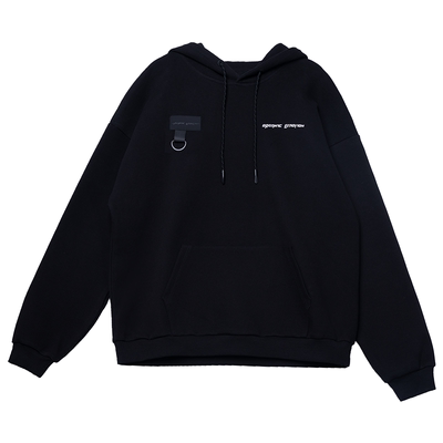 原创手绘印花休闲连帽卫衣