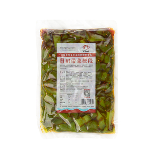 亿海香辣裙带菜梗段500g克海白菜海带丝条即食下饭菜咸菜大连特产